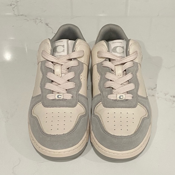 Coach C201 Signature Low Top Sneaker Women’s Size 7.5 New - Picture 2 of 12